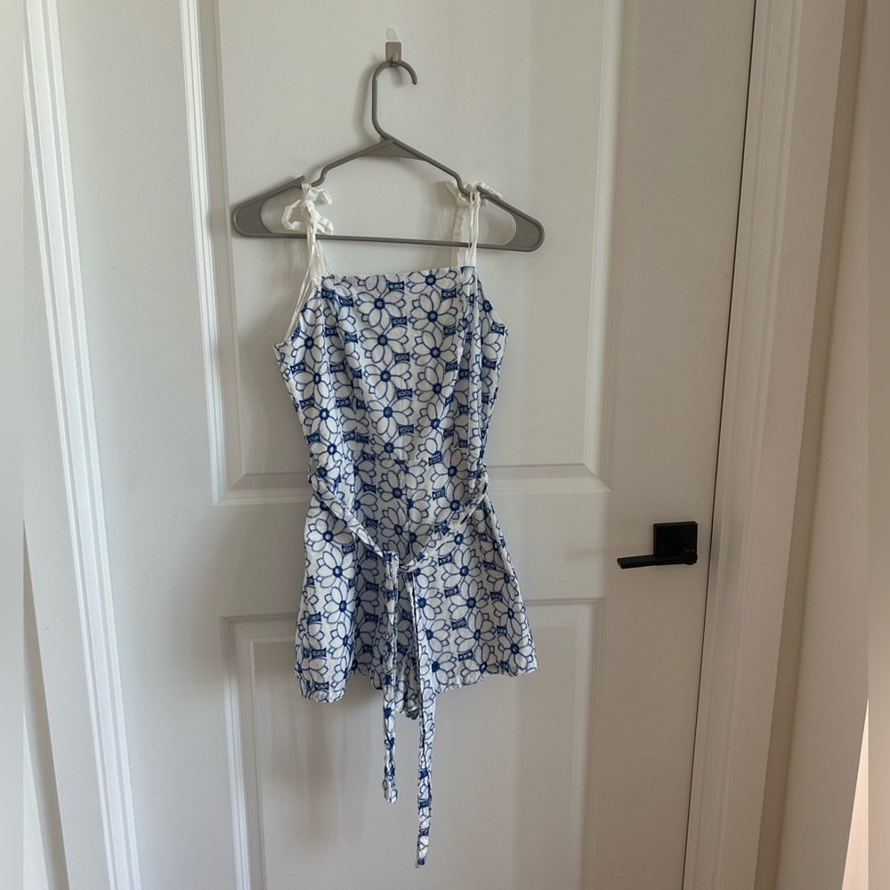 Floral Patterned Romper